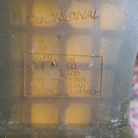 Dr. Martens Pink Floral Combat Boots - Picture 5 of 5